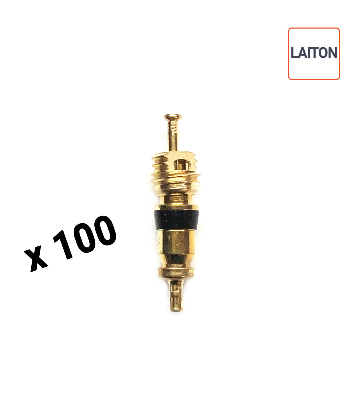 Obus de valves en laiton RODMAX par 100 ex.