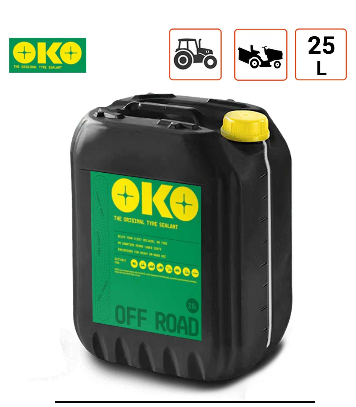 Préventif anti crevaison OKO Agricole et Espaces Verts TP 25 LITRES