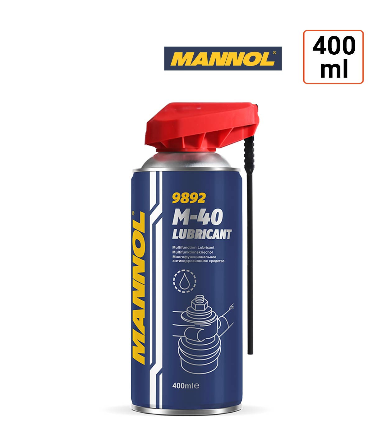 Dégrippant Lubrifiant Mannol M-40 en 400 ml