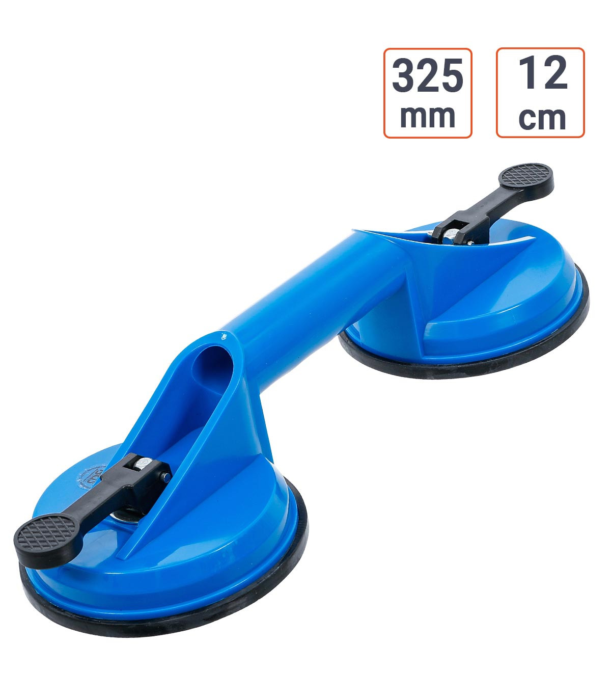 Double Ventouse pour Pare-brise diamètre 12cm