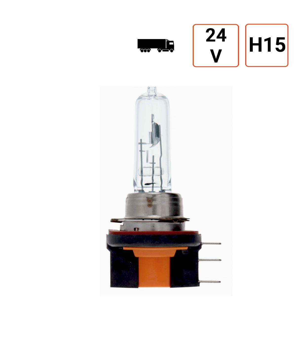 Ampoule H15 24V 60/20 W À L'UNITÉ