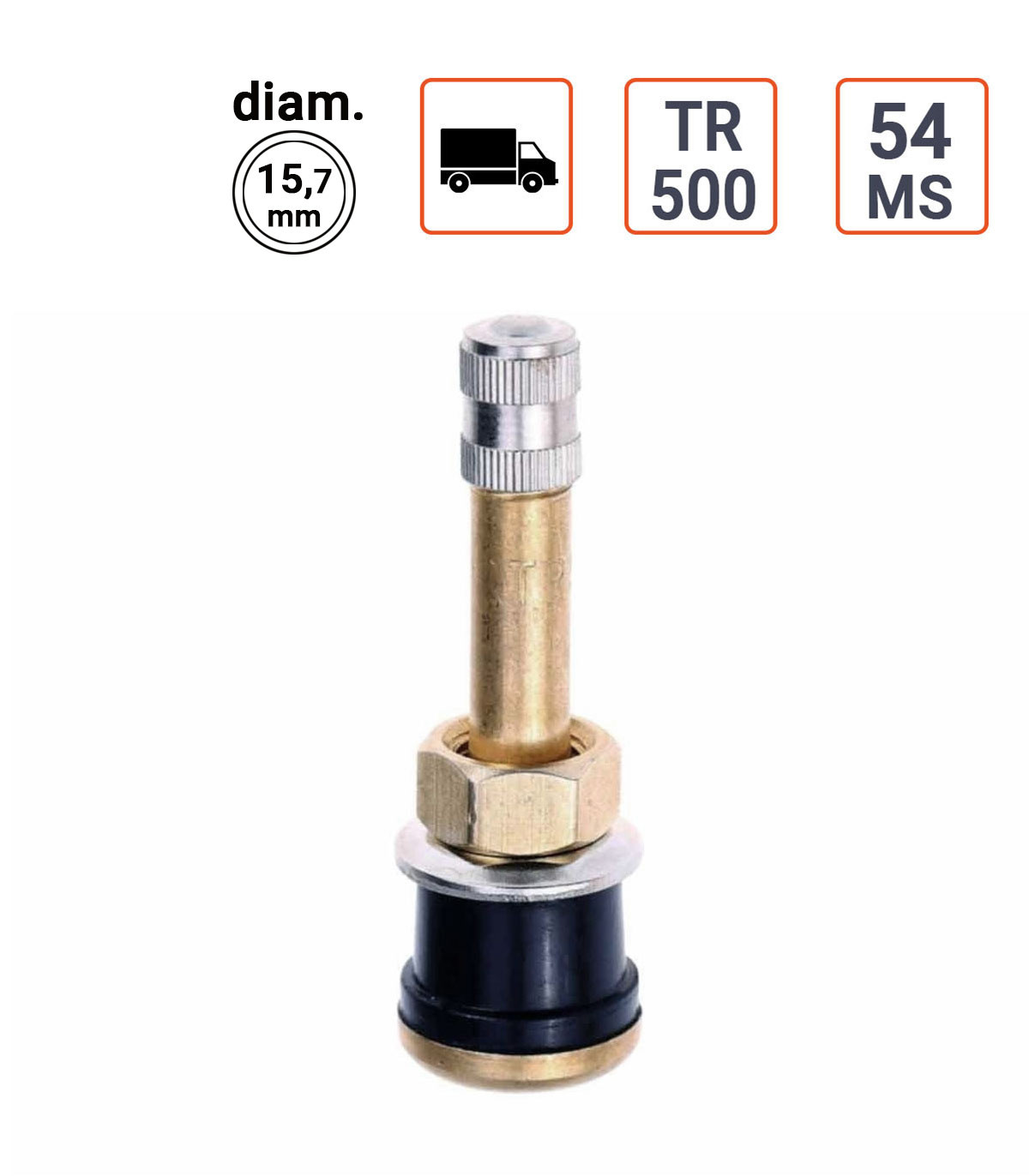 Valve Poids Lourds TR 500 ou 54MS