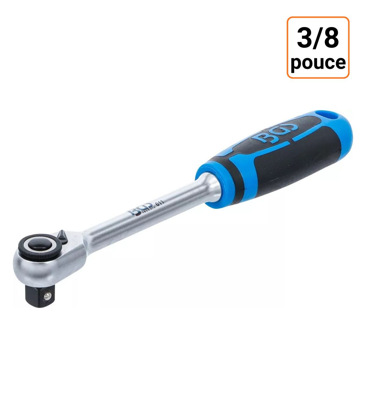 Cliquet réversible à denture fine 3/8 pouce