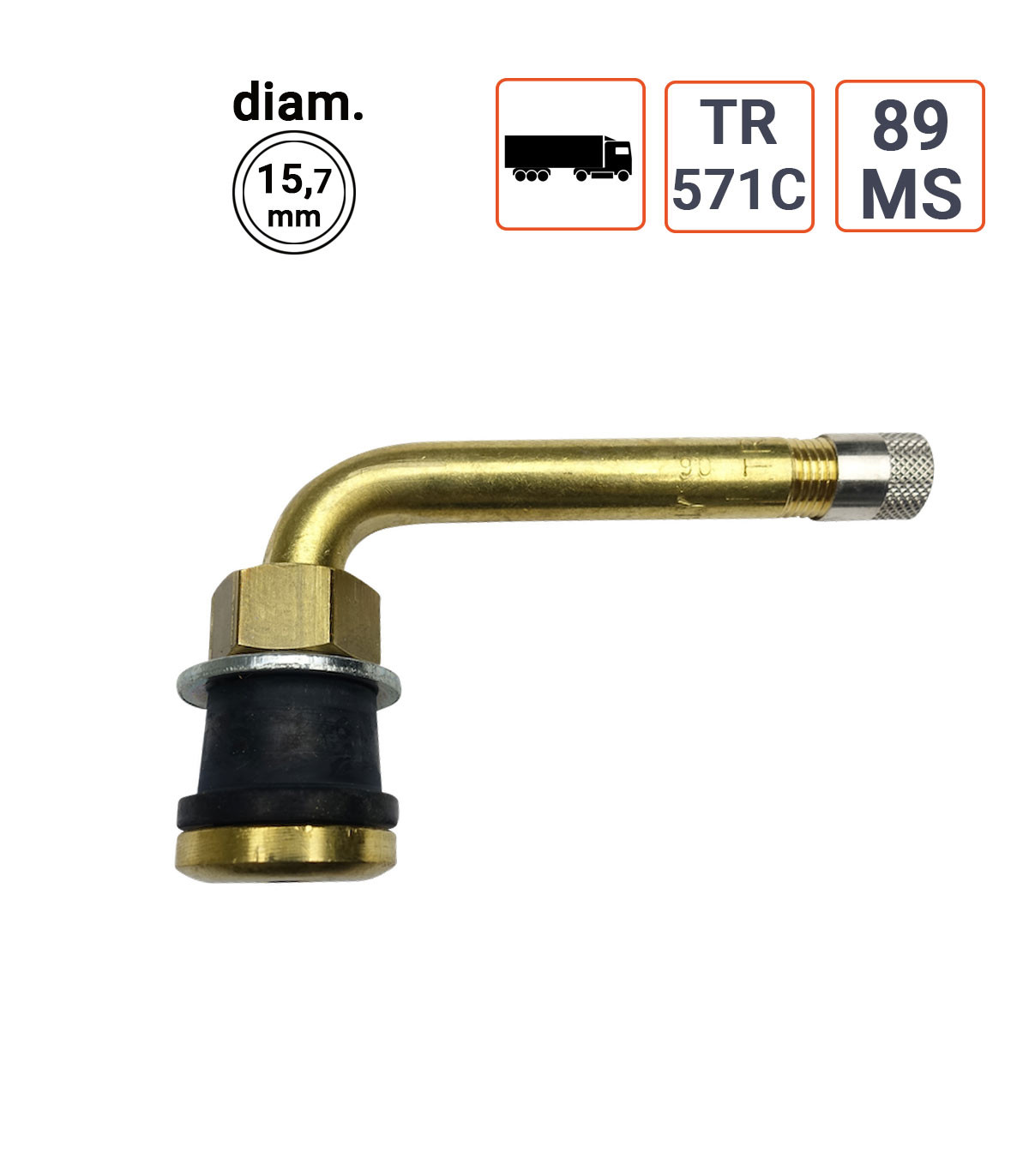 Valve Poids Lourds TR 571C ou 89MS