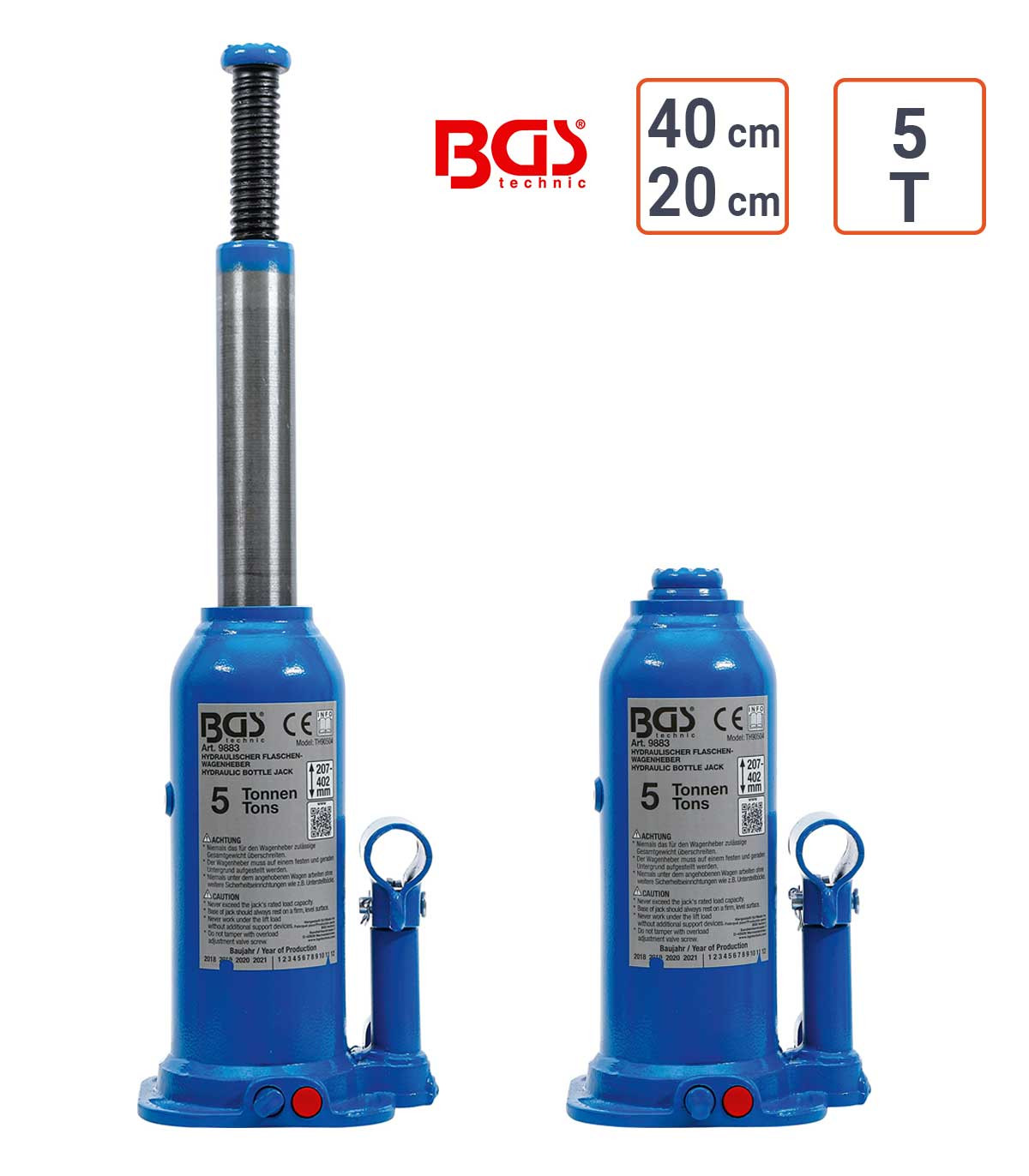 Cric bouteille 5 tonnes