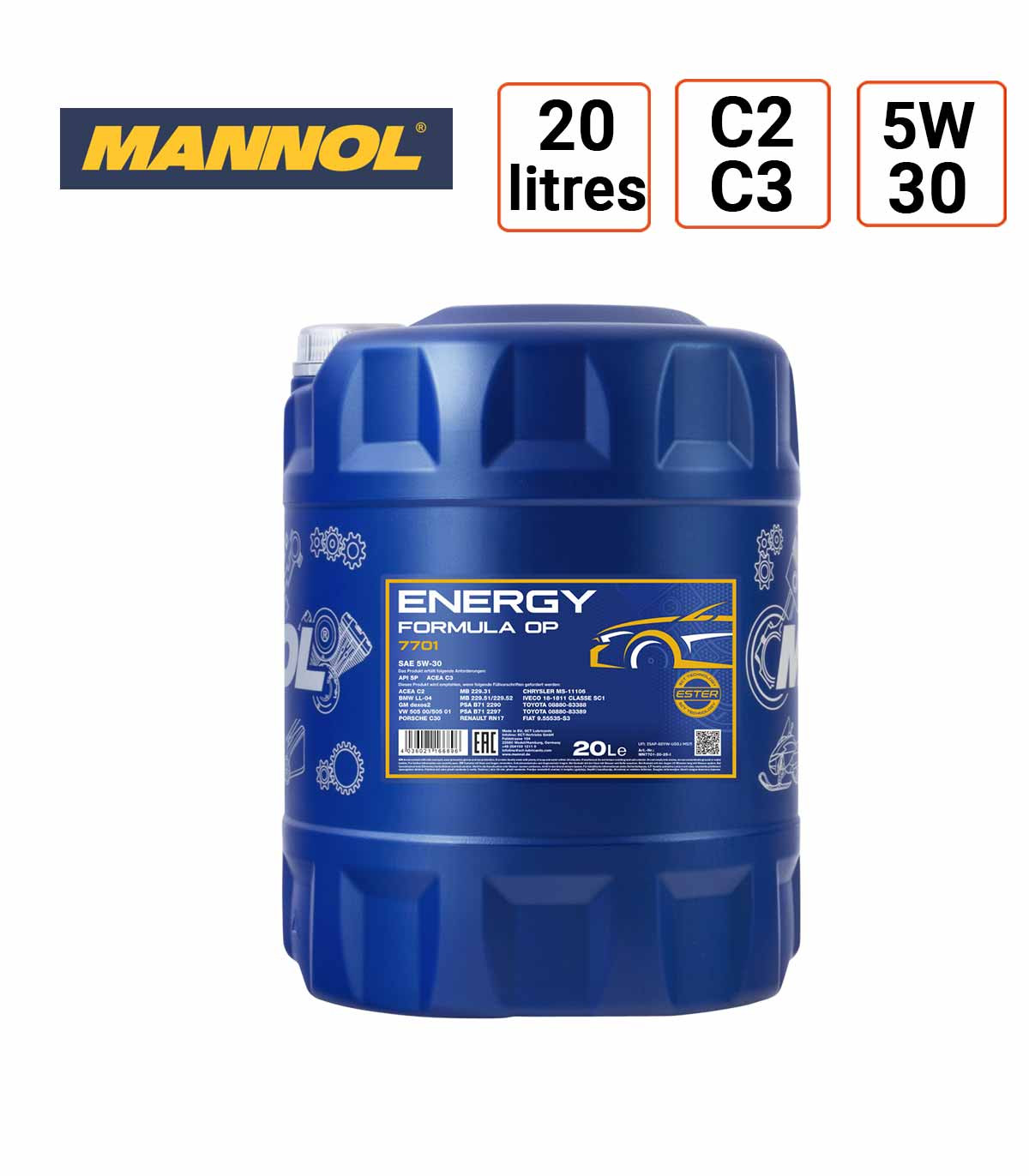 Huile moteur Mannol Energy Formula 5W30