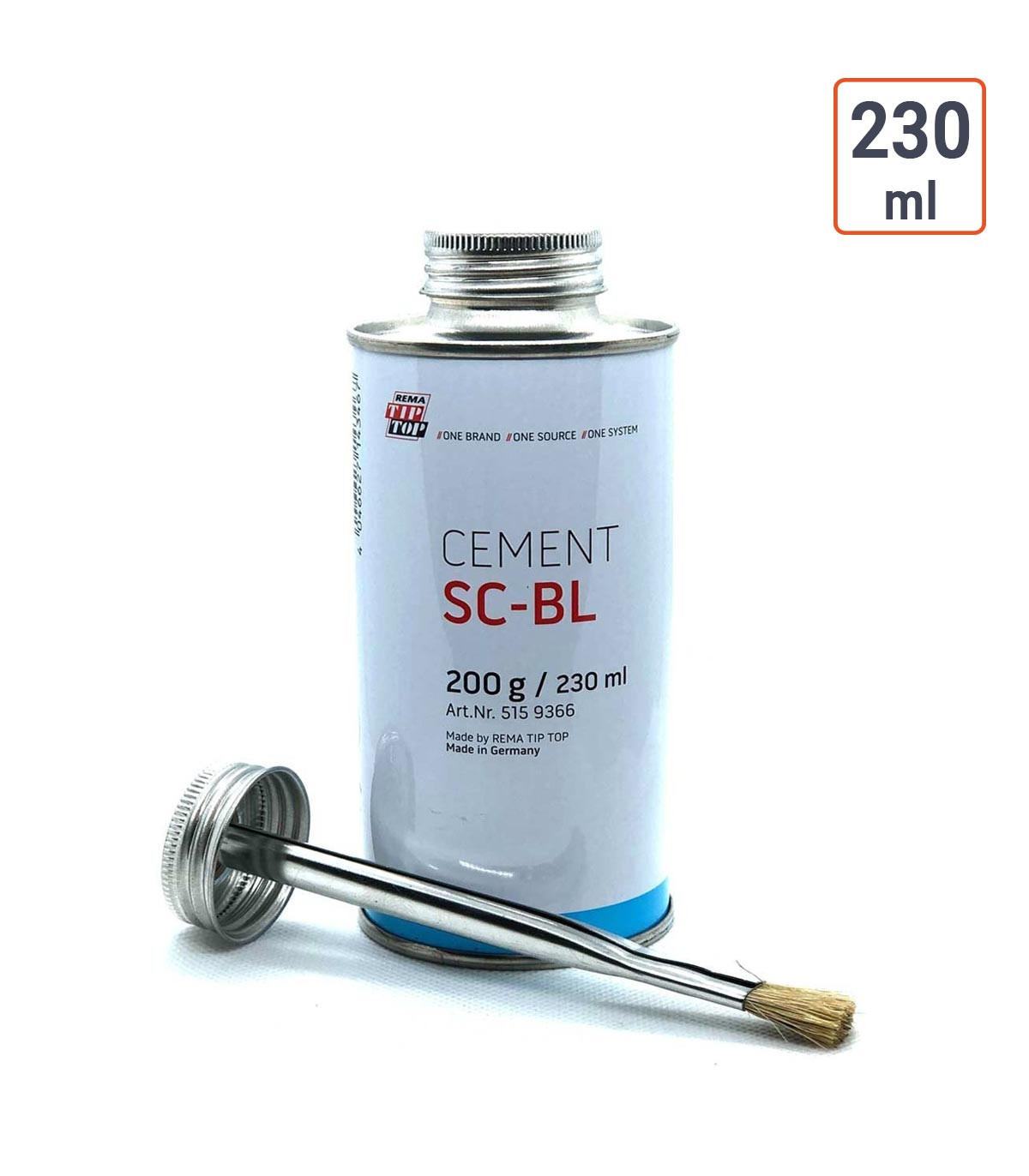 colle Rema Tiptop Cement BL - 200 gr. avec pinceau