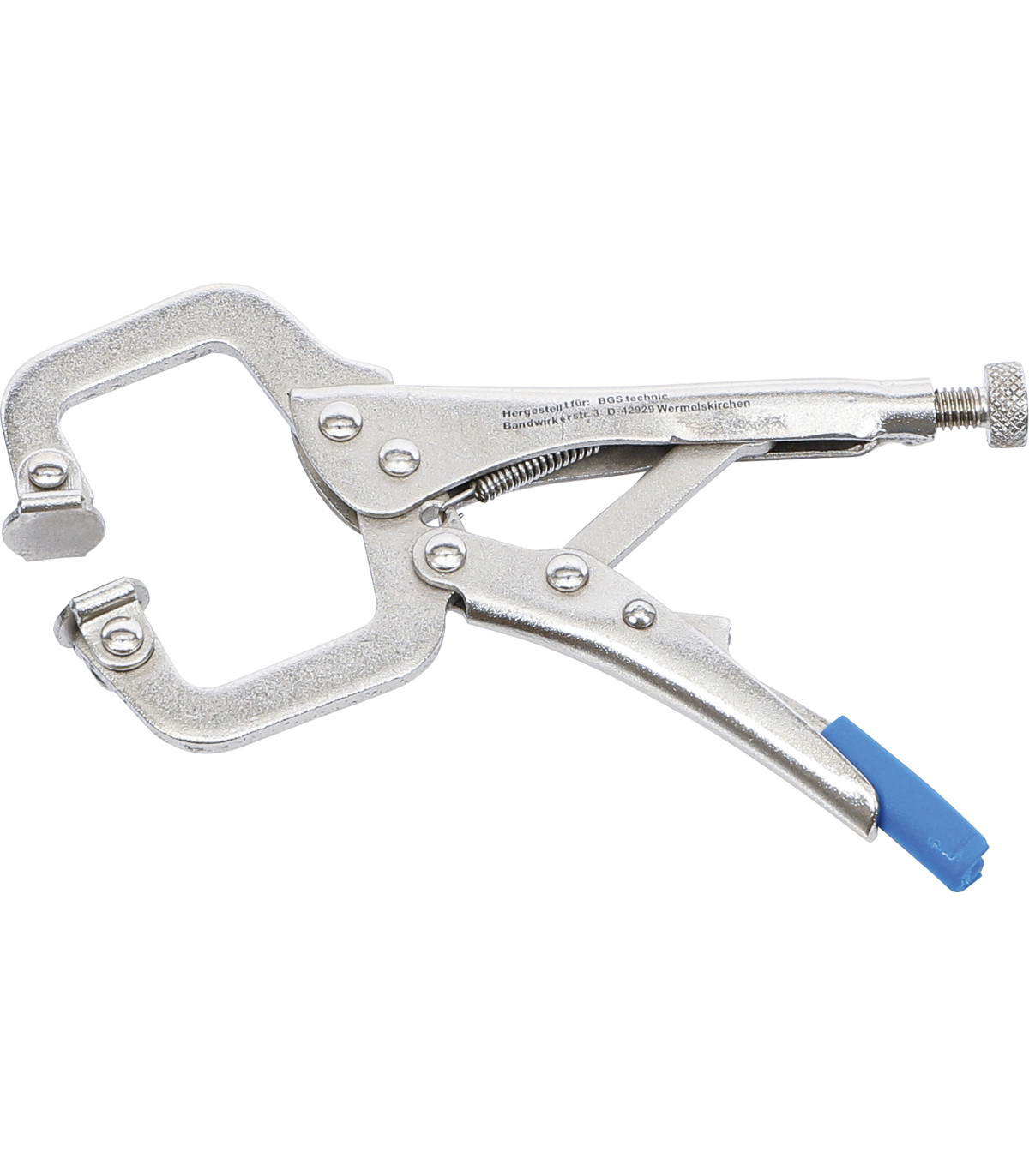 Pince étau de soudeur extra courte 130 mm
