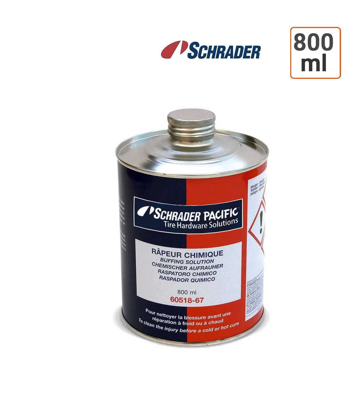 Rappeur chimique Schrader 800 ml