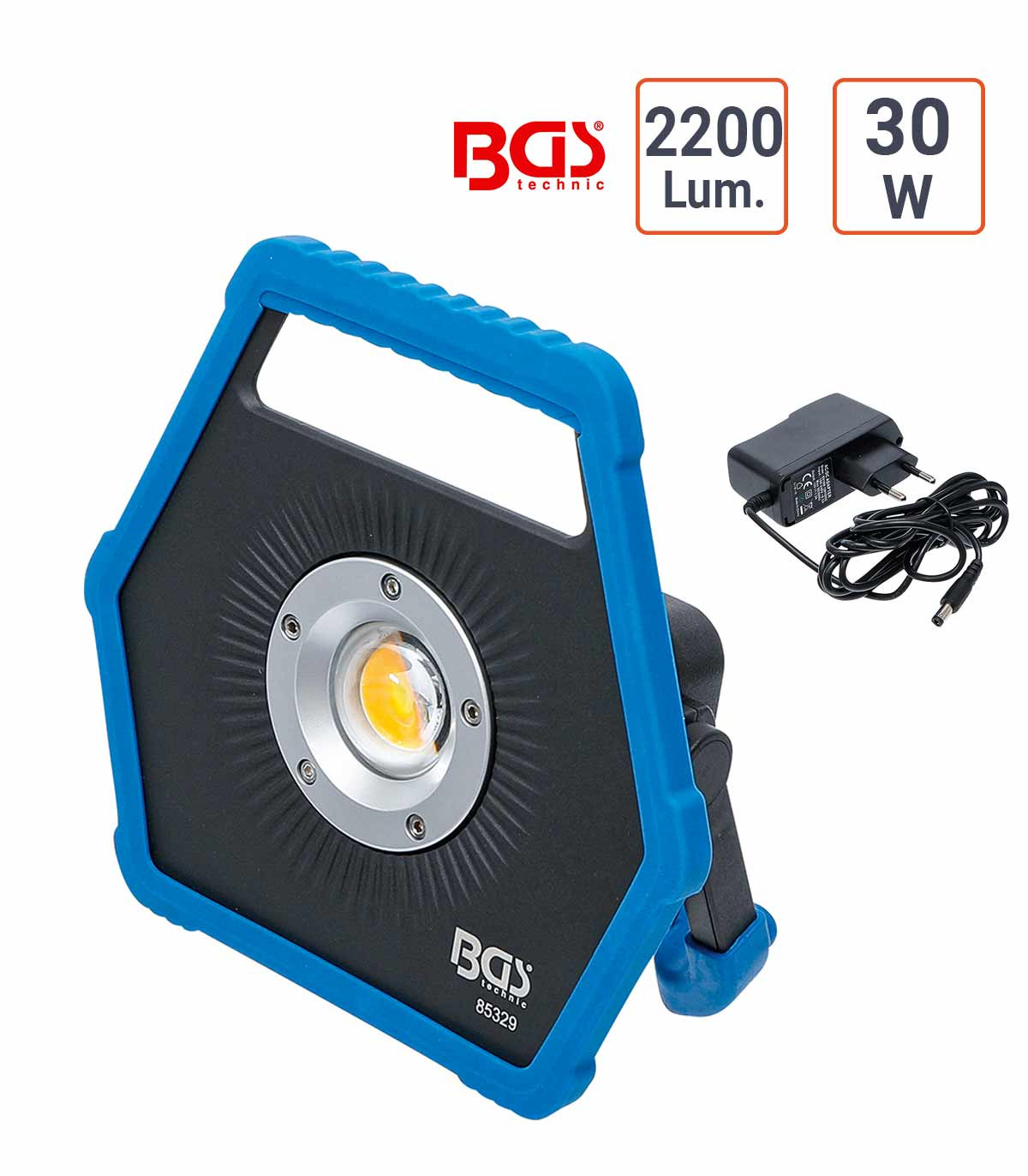 Lampe COB-LED de travail puissante 2200 Lumens 30 Watts