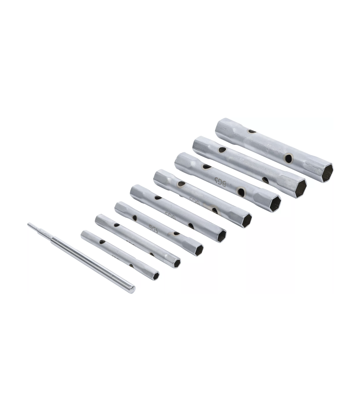Lot de 9 clés à tubes 6 à 22 mm