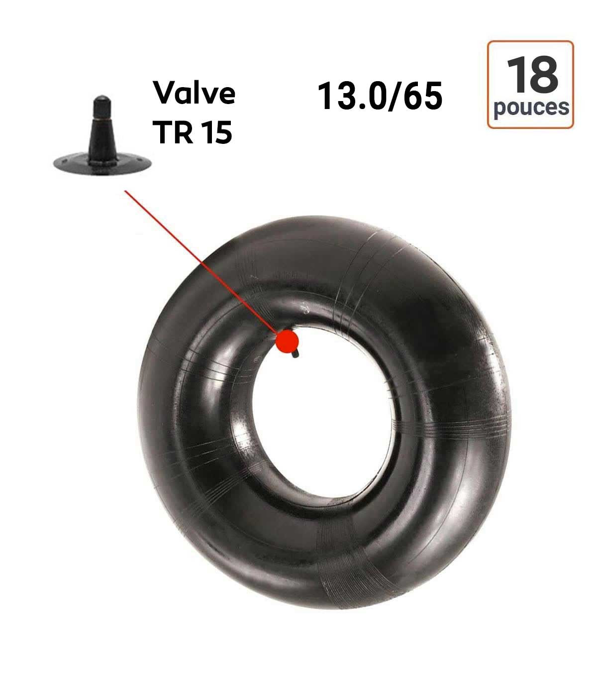 Chambre à Air 13.0/65-75-18 valve TR 15