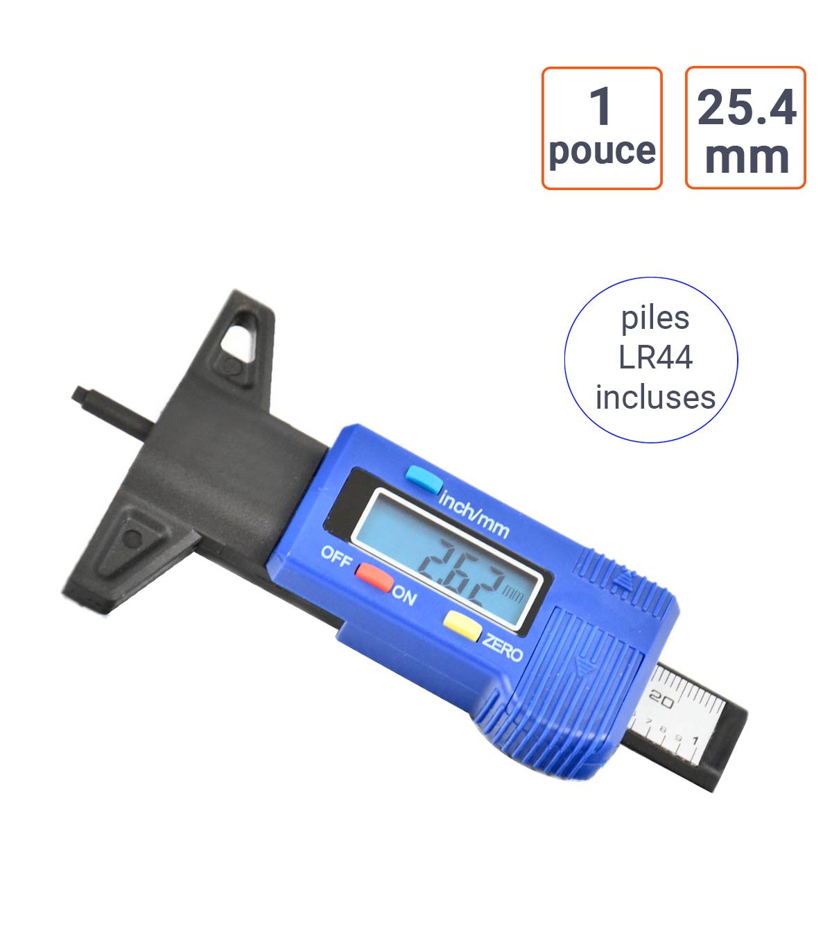 Jauge digitale pour pneu