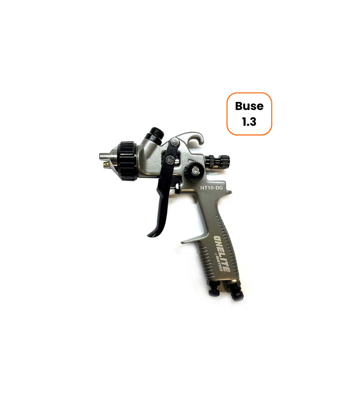 Pistolet peinture HLVP OneTech buse de 1.3 mm