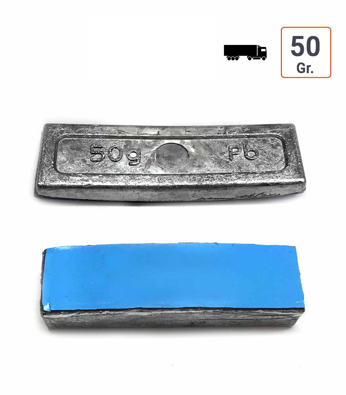 Masses Adhésives Poids Lourds 50 Gr. par 10 ex.