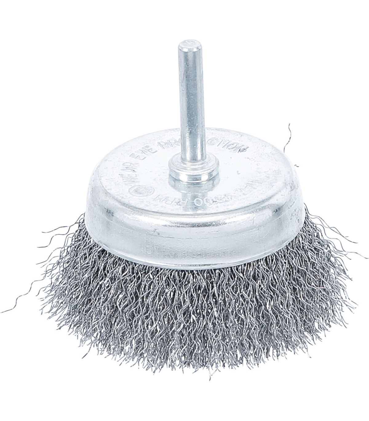 Brosse ronde réception de goupille 6 mm diam 75 mm