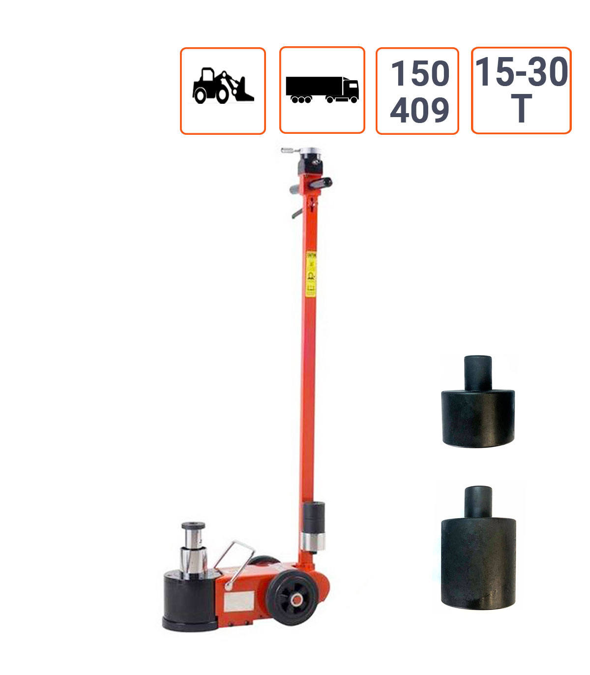 Cric Hydro-pneumatique mobile INVENTO 15-30 T