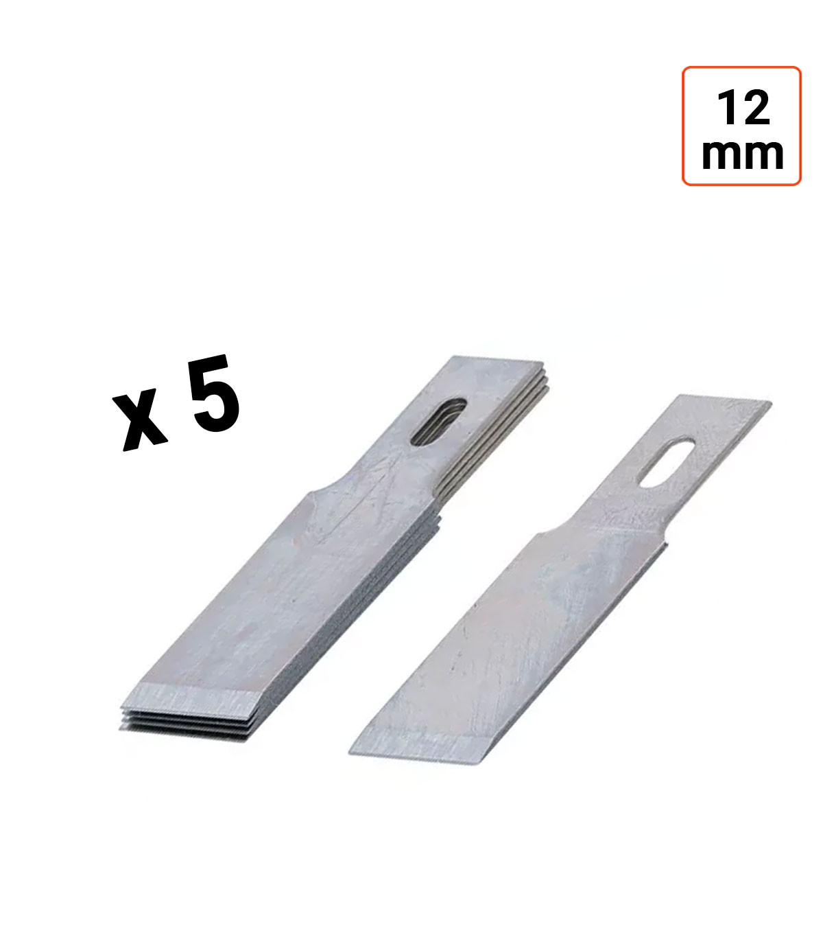 Lames de grattoir de rechange largeur 12mm