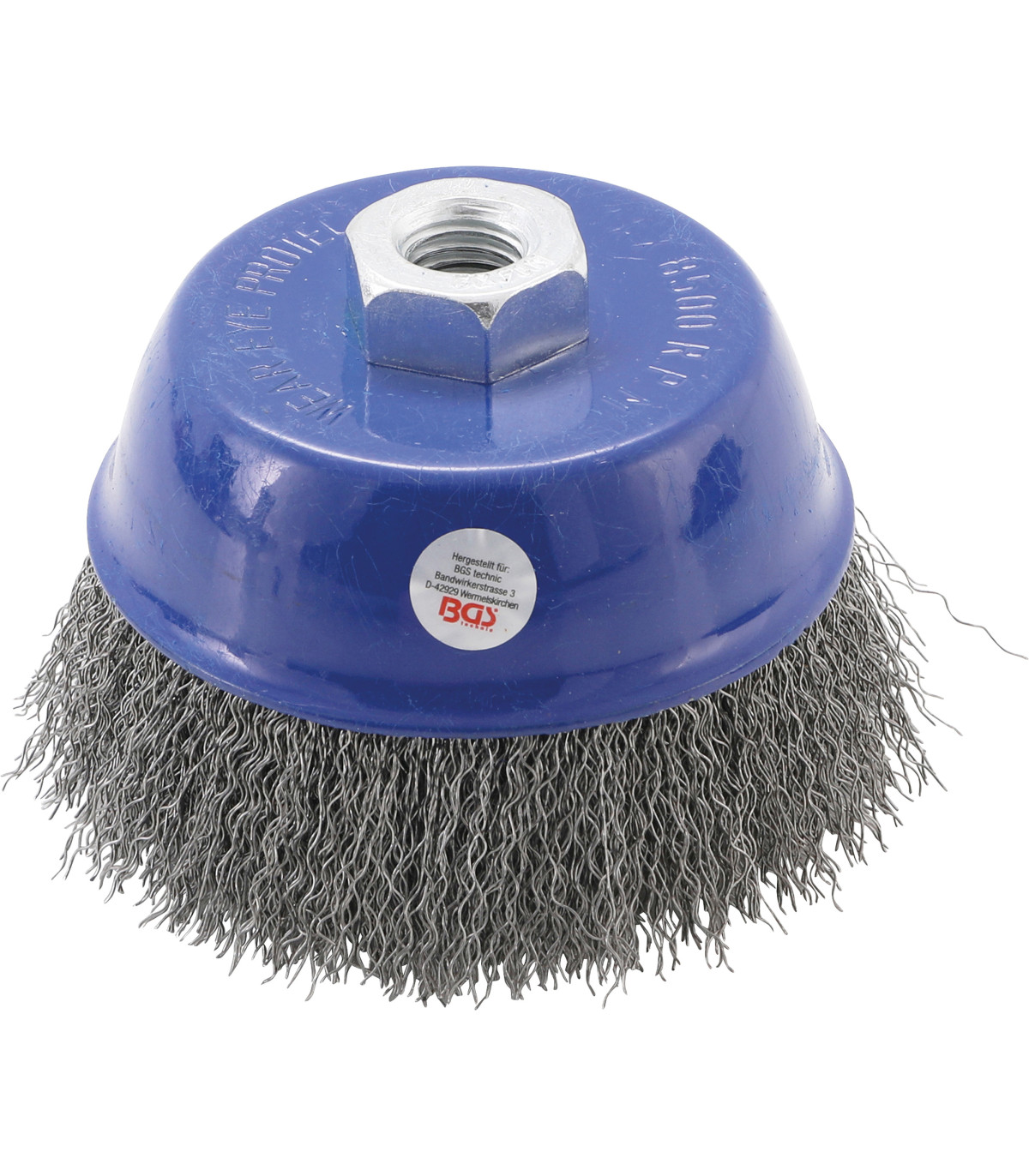 Brosse ronde réception M14 x 2,0 diam 100 x 67 mm