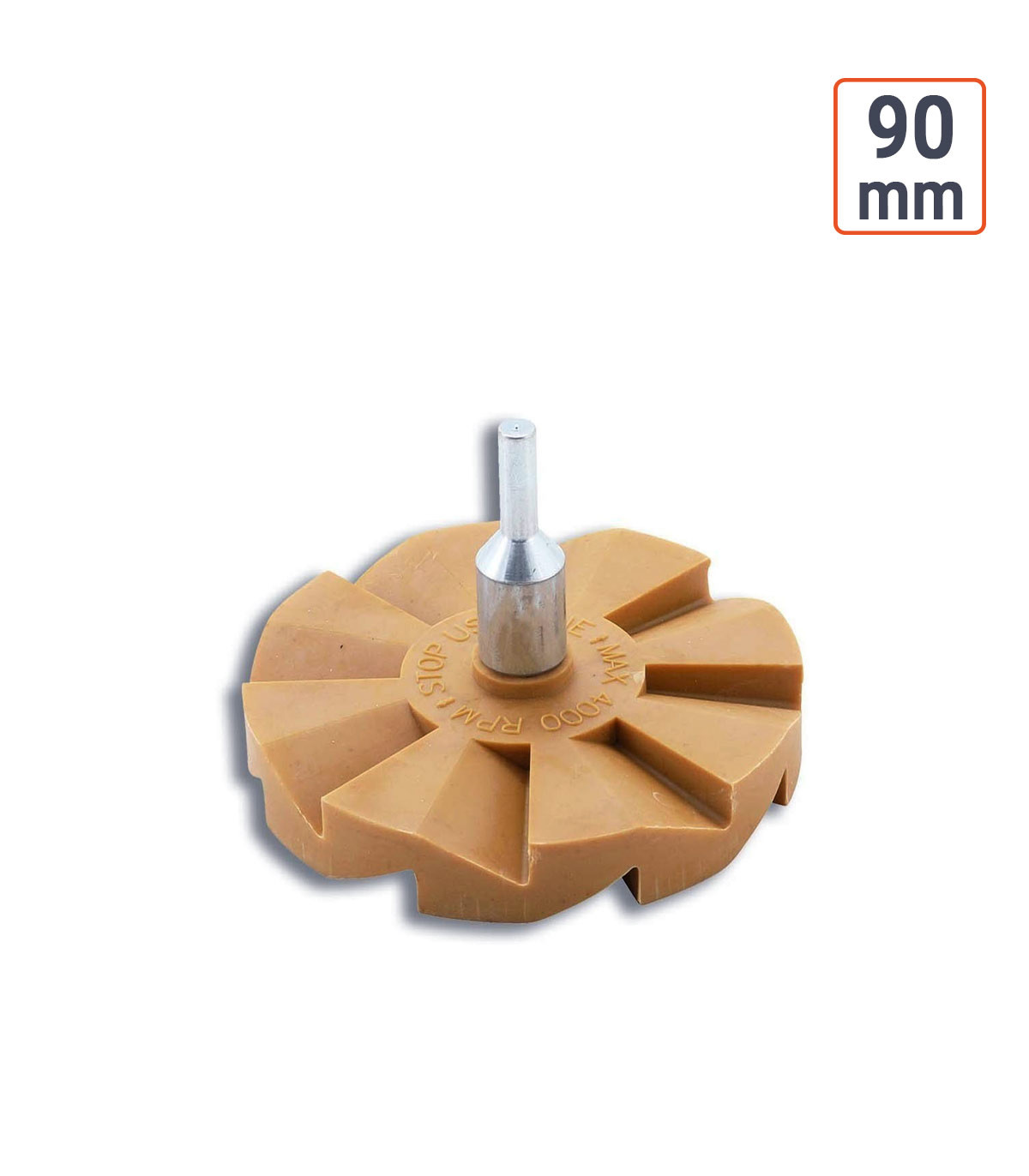 Roulette Gomme pour Masses Adhésives forme dentelée