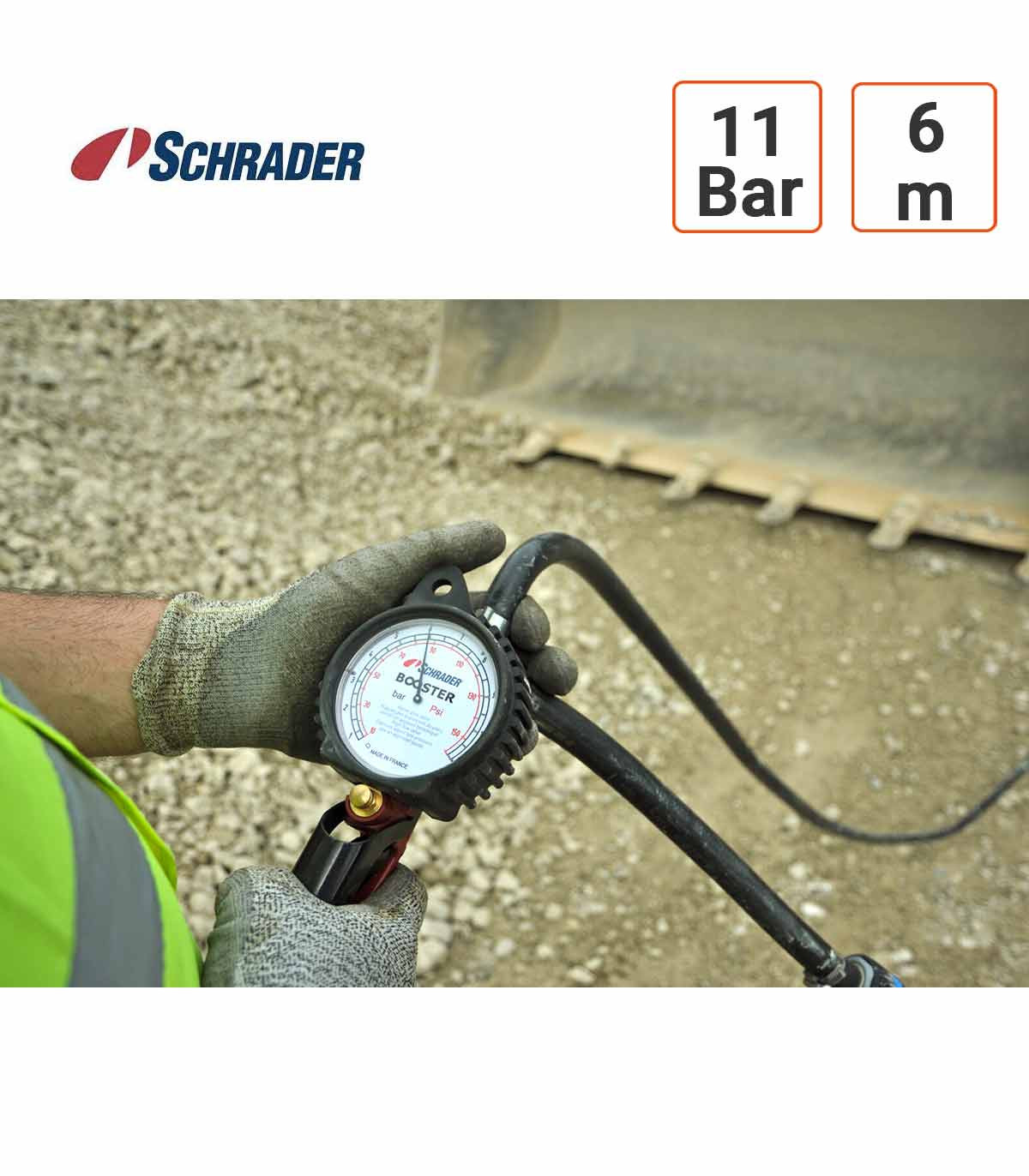 Vanne Gros débit Booster Schrader