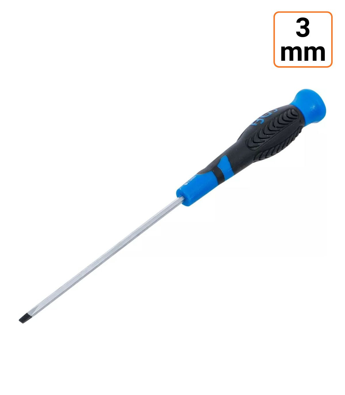 Tournevis plat 3 mm longueur de tige 100 mm