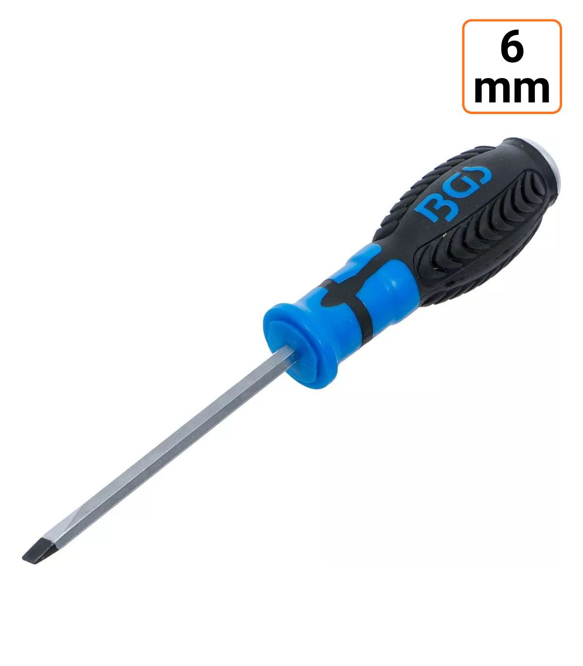 Tournevis plat 6 mm longueur de tige 100 mm