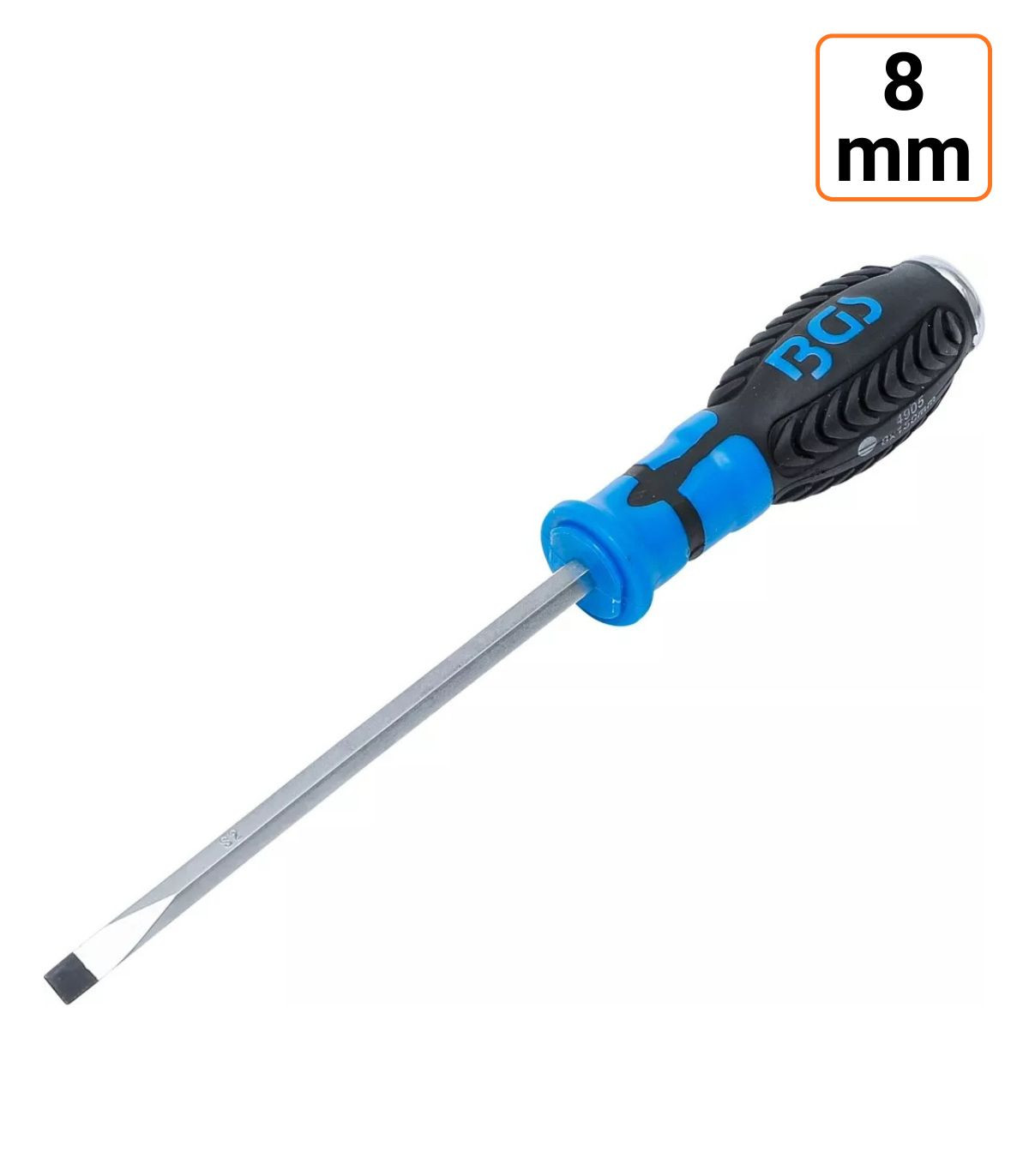 Tournevis plat 8 mm longueur de tige 150 mm