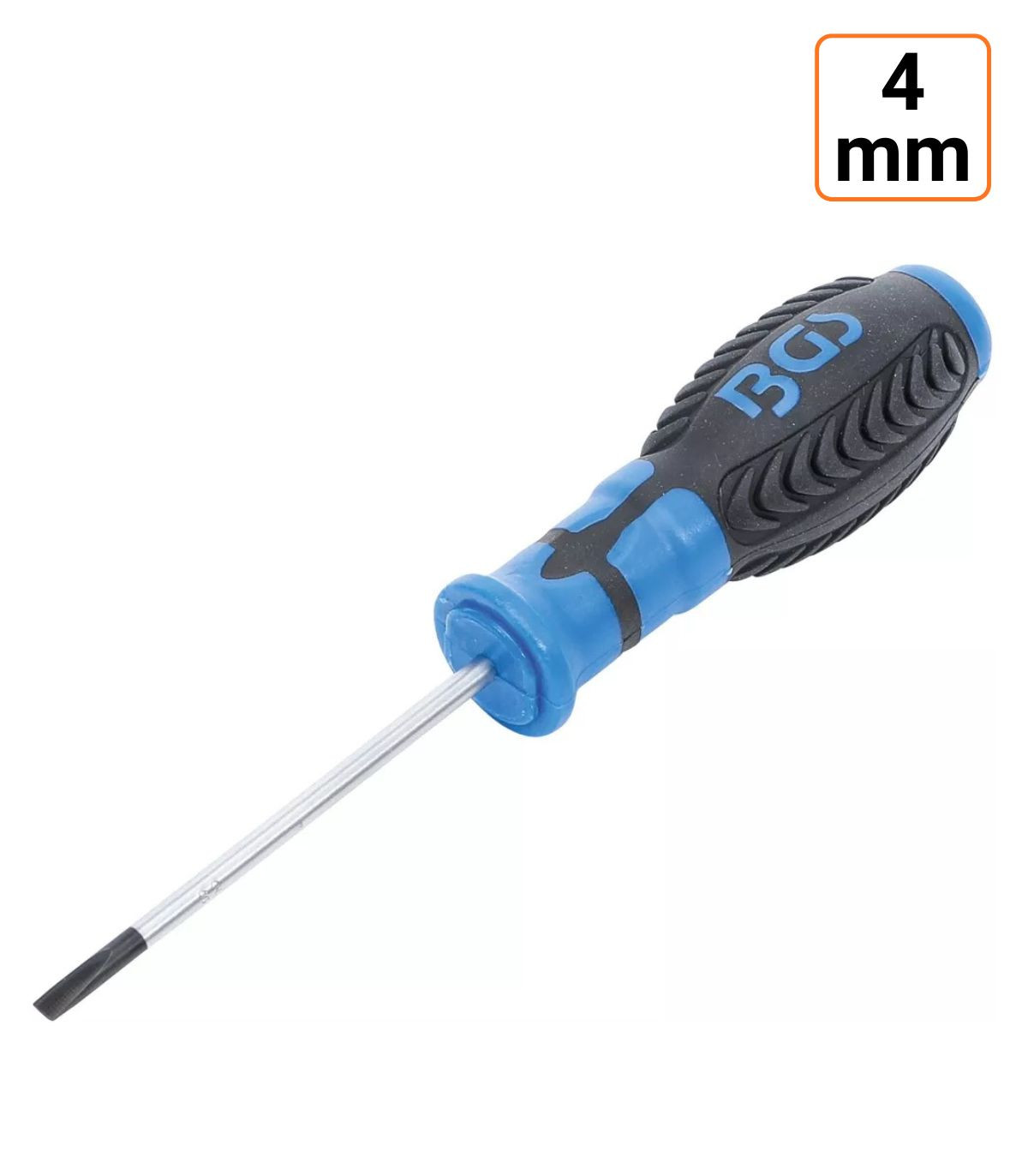 Tournevis plat 4 mm longueur de tige 80 mm