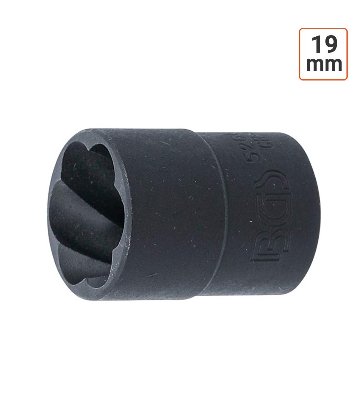 Douille spiralée antivol pour écrou 24 mm en 1/2