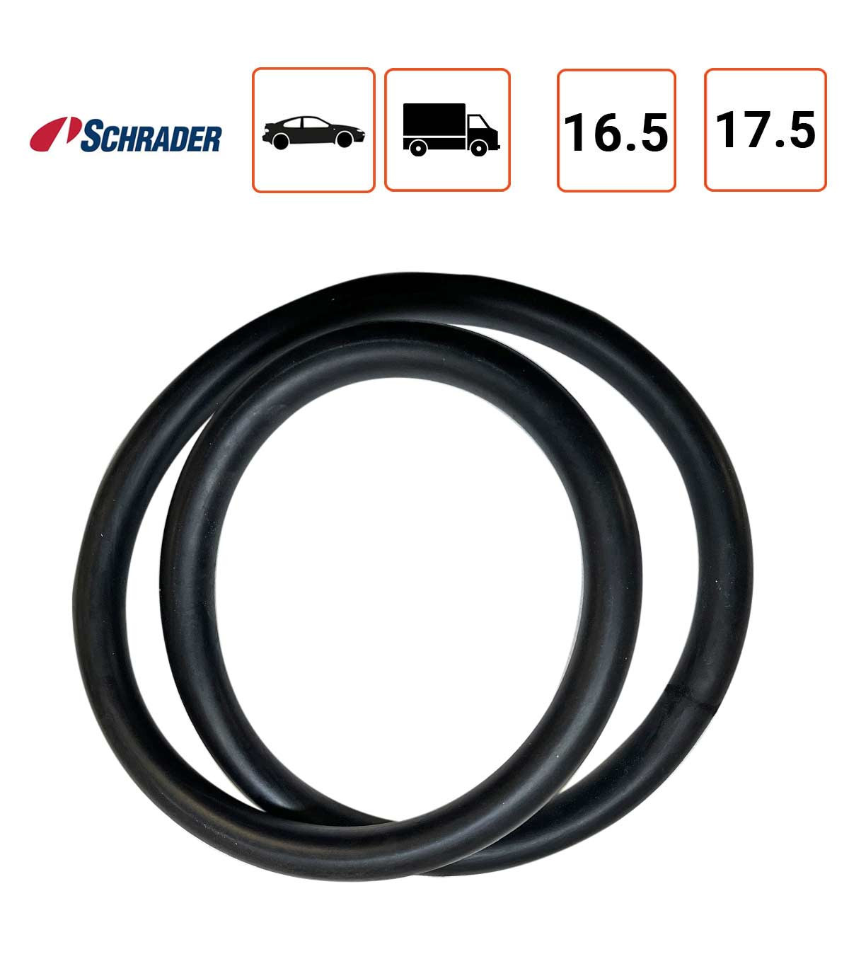 Anneau de gonflage souple taille 16.5 à 17.5 pouce