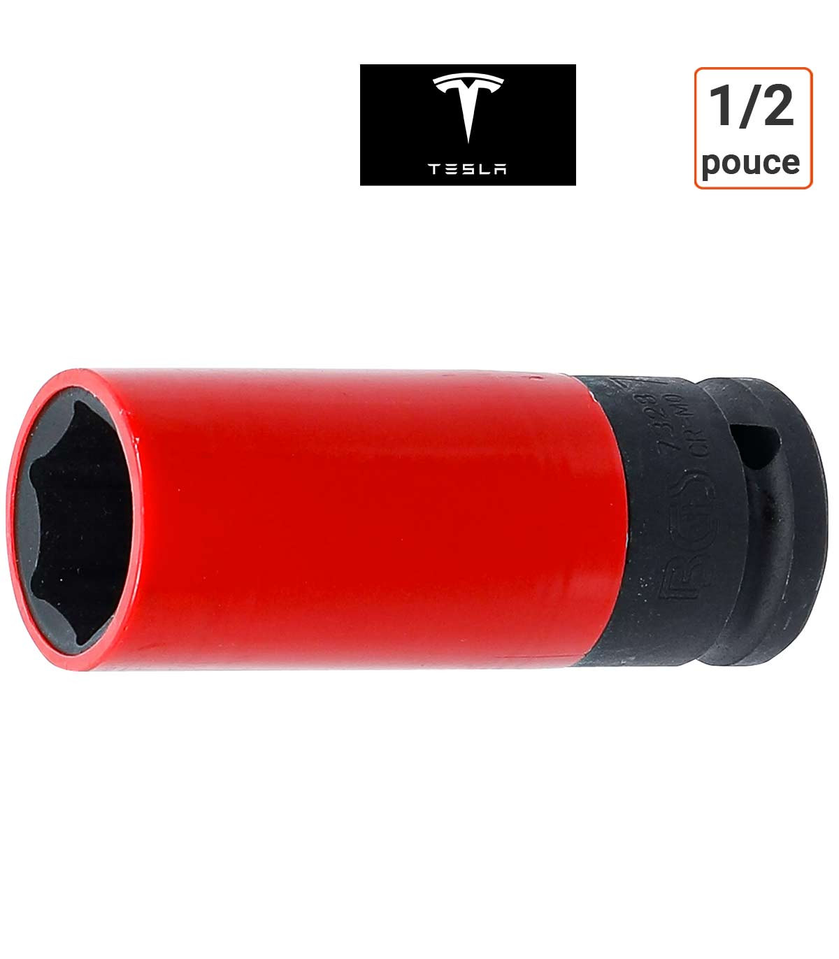 Douille à chocs 1/2 pouce Spéciale TESLA 7/8