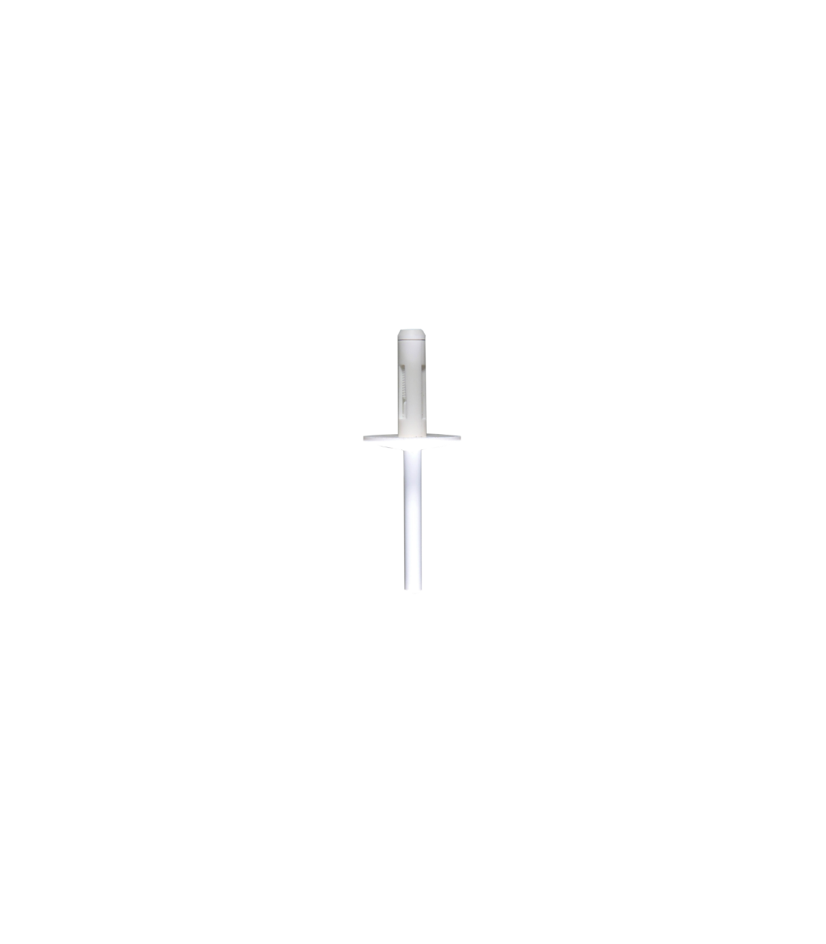 Sachet 25x rivet plastique Blanc pour BMW