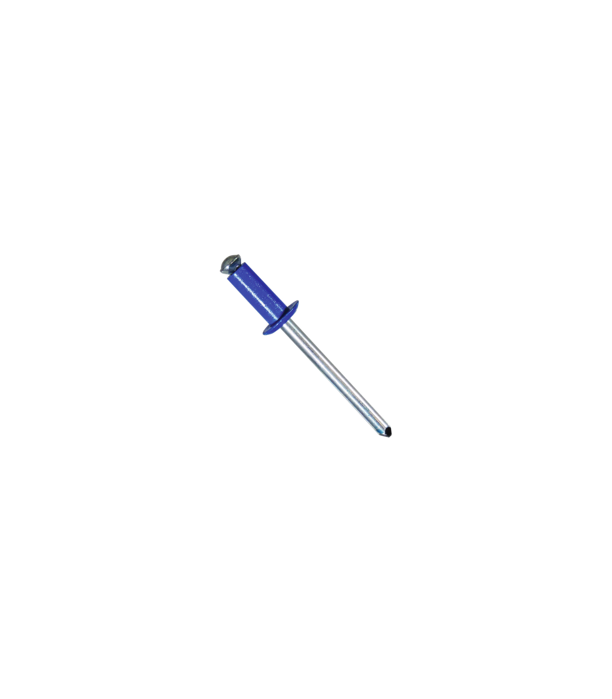 Sachet 25x rivet plaque d'immat. Bleu