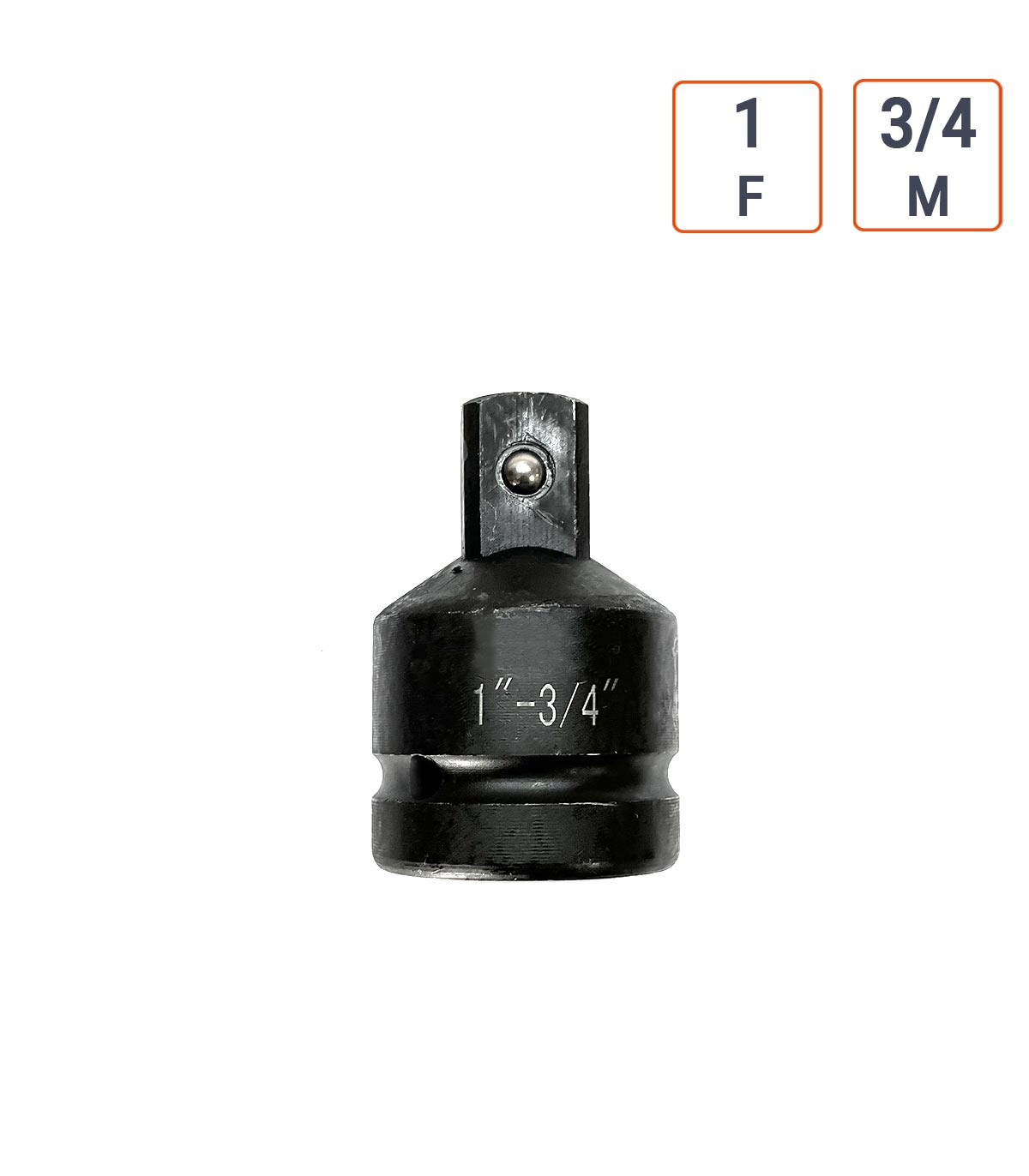 adaptateur réducteur douille à chocs 1 pouce F vers 3/4 M
