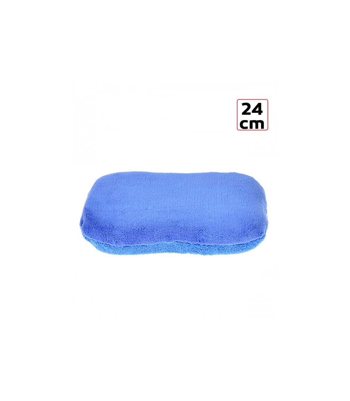 Grande Eponge microfibre bi-faces soft et Plush