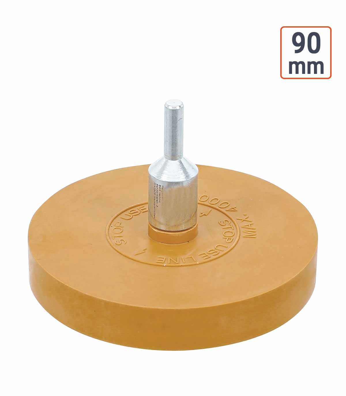 Roulette Gomme pour Masses Adhésives diamètre 90mm
