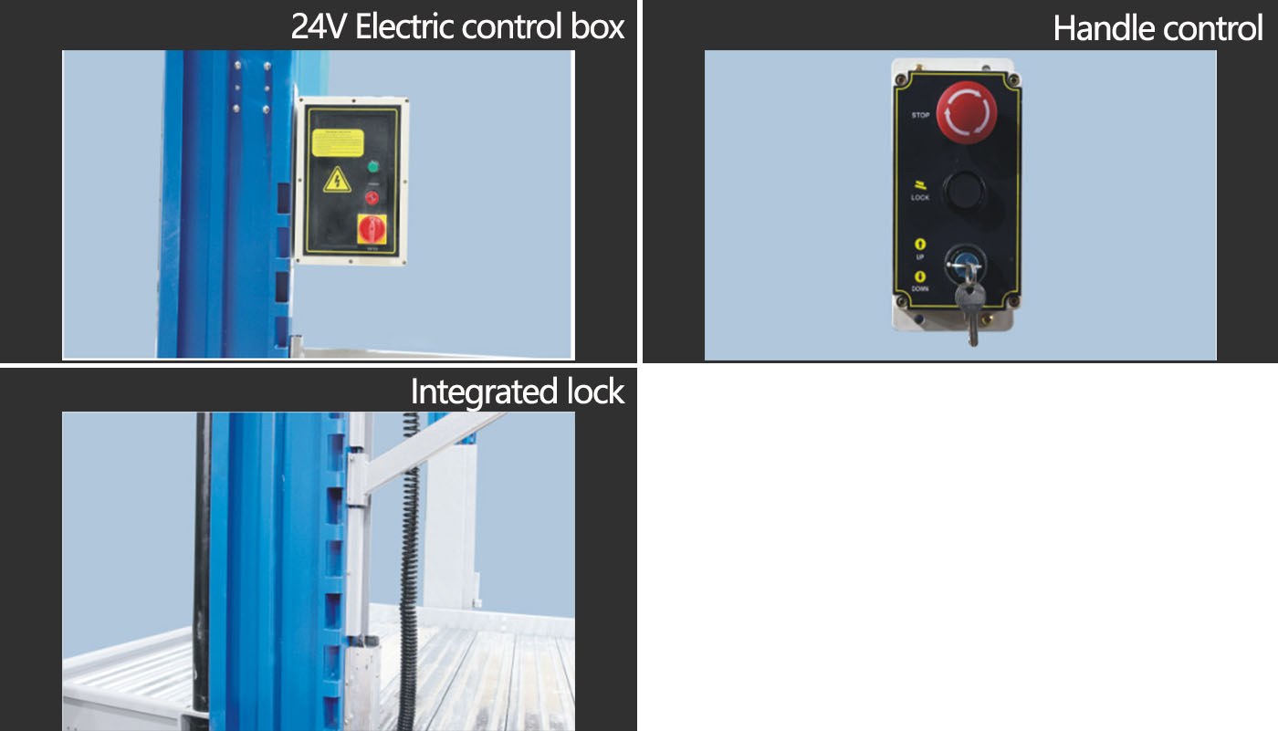 Pont de parking 2 colonnes HG-2ZT-35A — Détails du produit