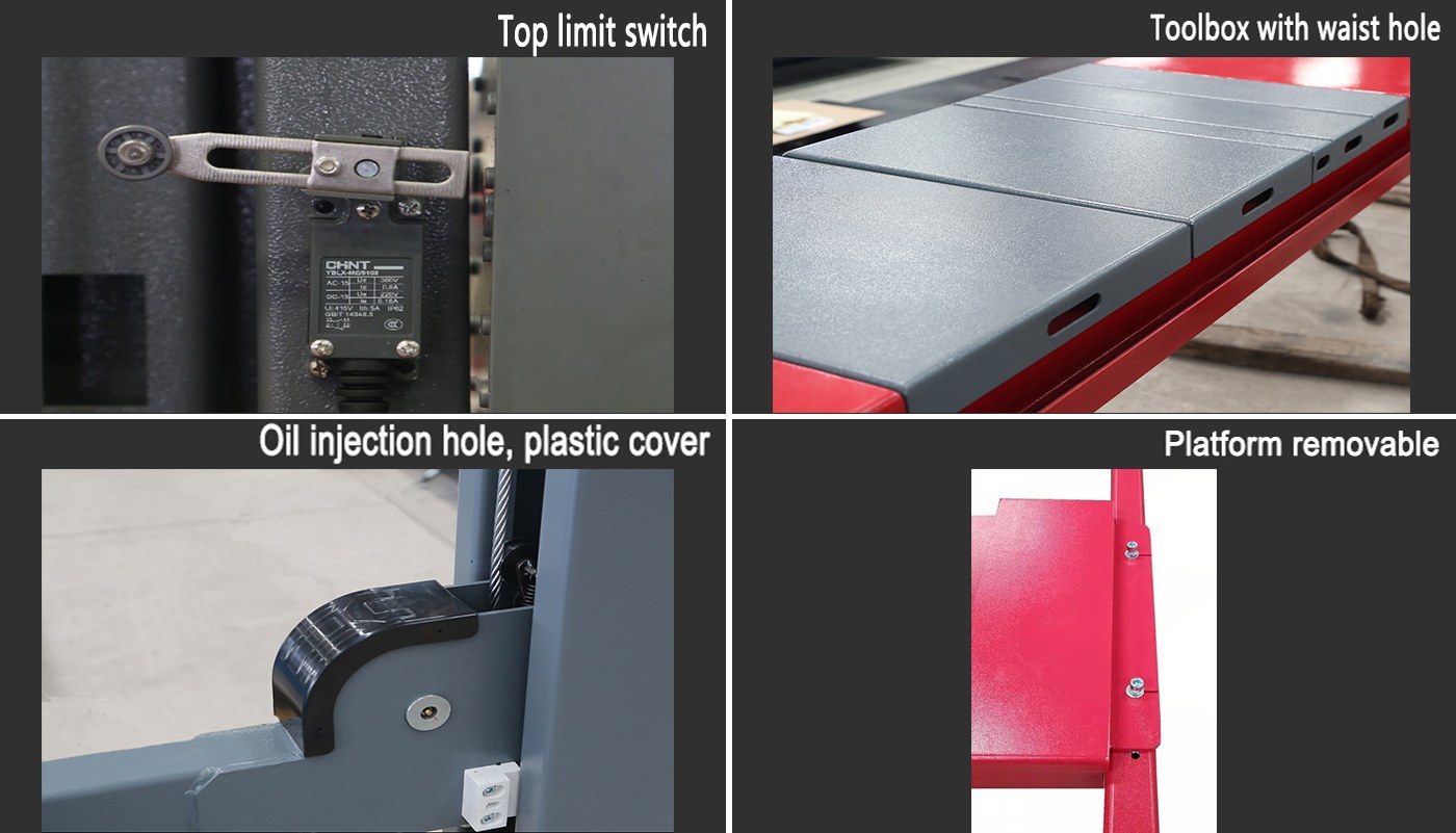 Pont élévateur 4 colonnes HG-4Z-55A — Détails du produit