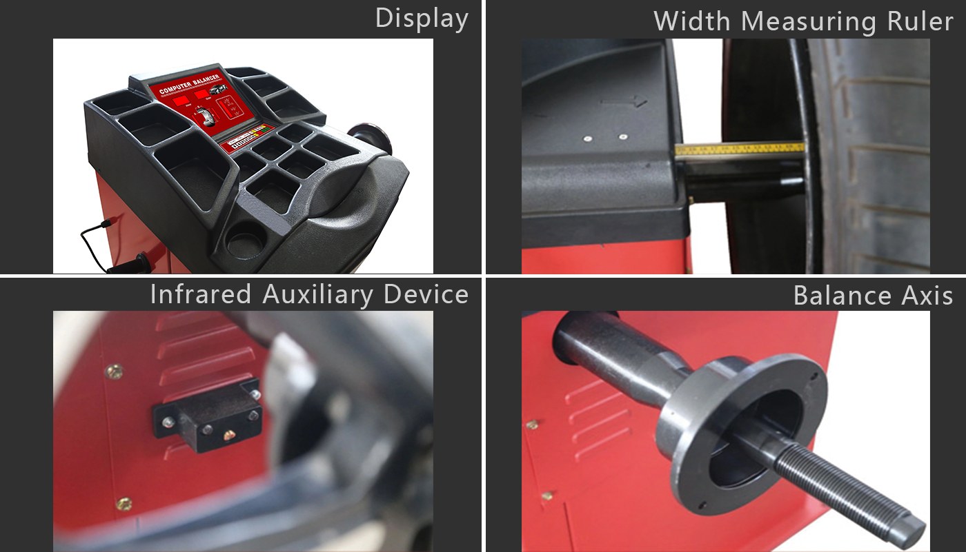 Équilibreuse de roues HG-515A — Détails du produit