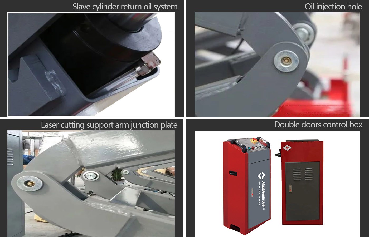 Pont ciseaux encastré à double tirage HG-X-35AS — Détails du produit