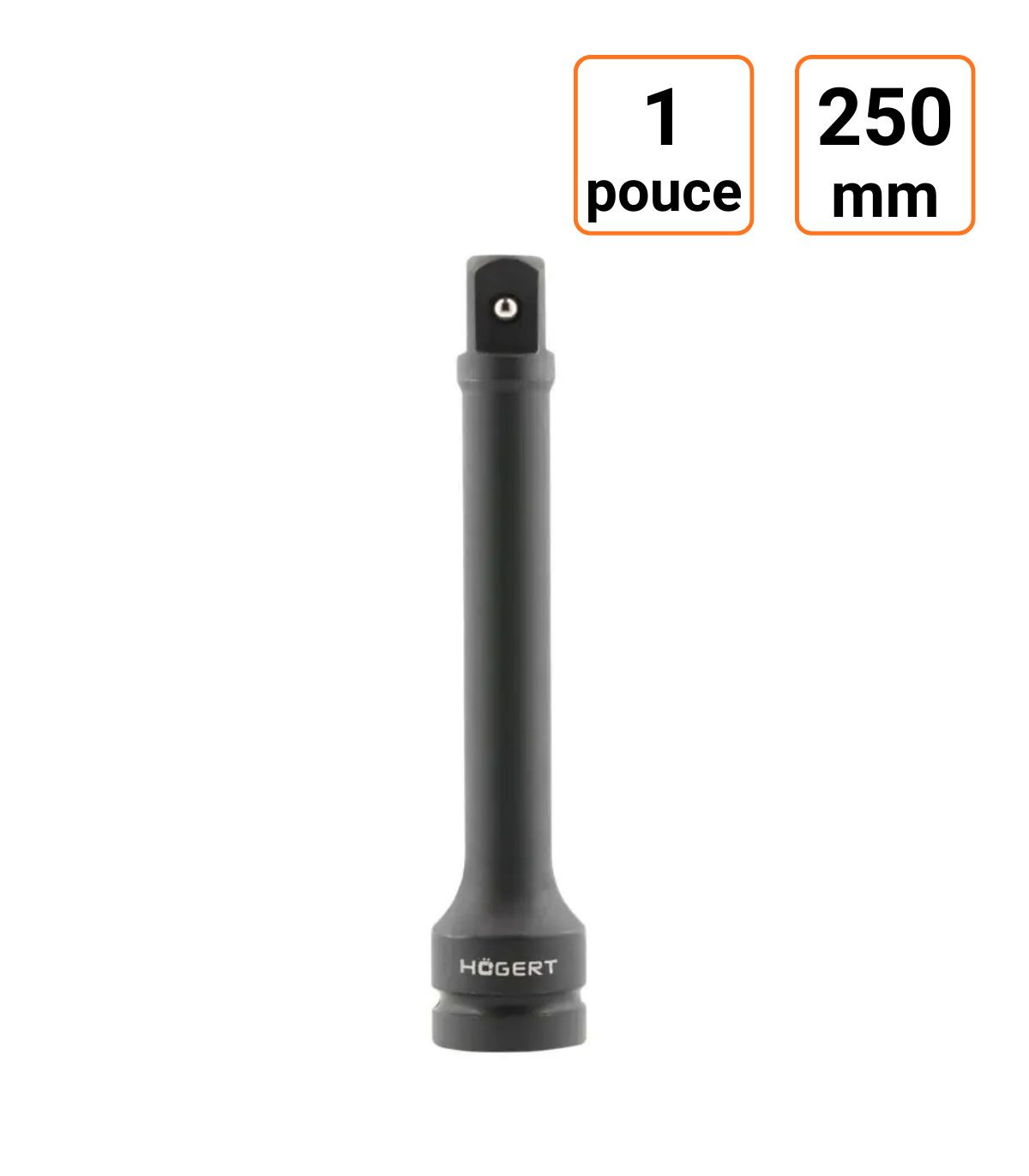Rallonge  à choc de 25 cm en 1 pouce