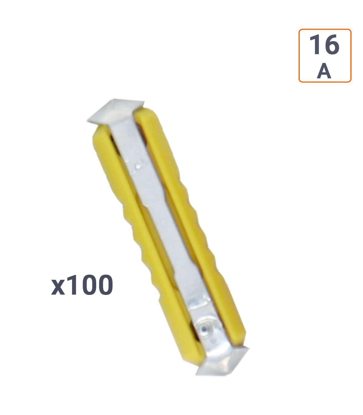 fusible Steatite 16A - boite de 100 fusibles