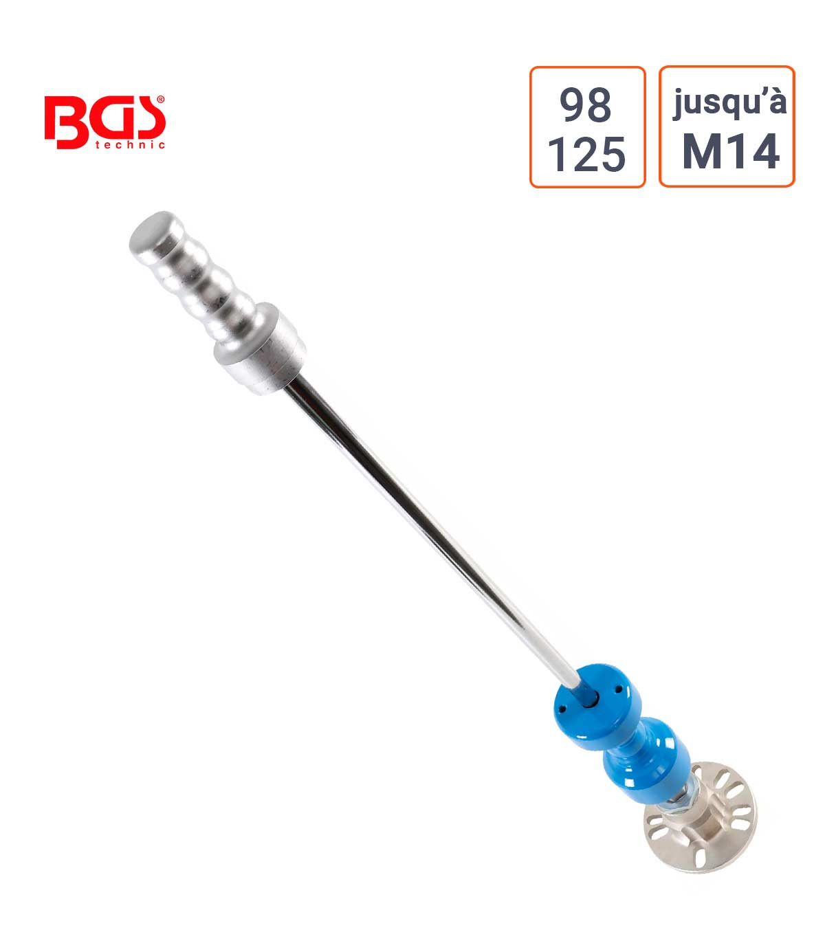 Extracteur de moyeux avec marteau à inertie