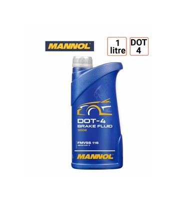Liquide freins Mannol DOT 4 en 1 litre