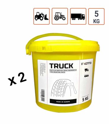 Lot de 2 Graisses de montage JAUNE pneus PL GC AGRI en 5KG