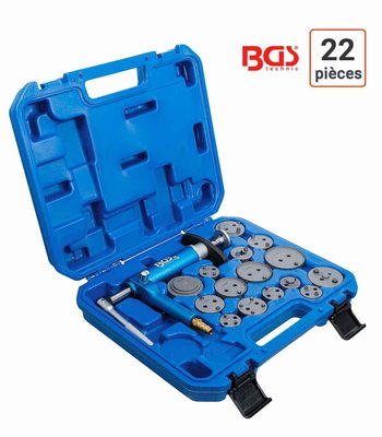 Coffret repousse-pistons de frein pneumatique 22 pièces