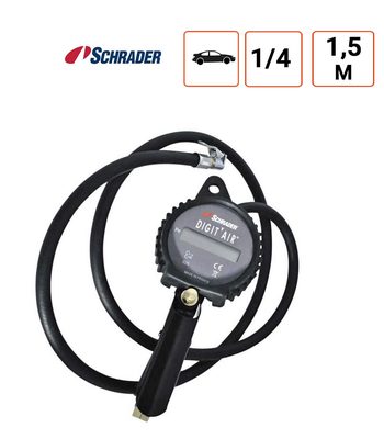 Gonfleur Schrader Digit'Air VL 1,50 mètre