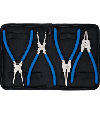 Lot de 4 pinces à circlips 225 mm