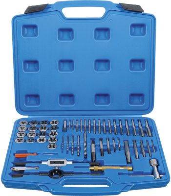Jeu de 56 tarauds M3 à M12